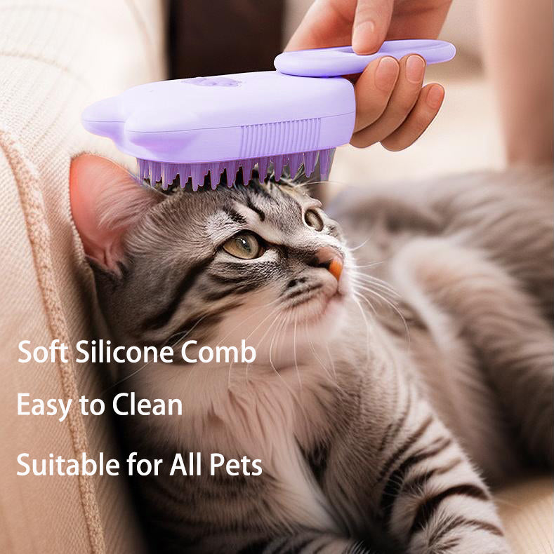 🔥Limited time Discount🔥Spray defur comb with No-Rinse shampoo for Pet Bathing