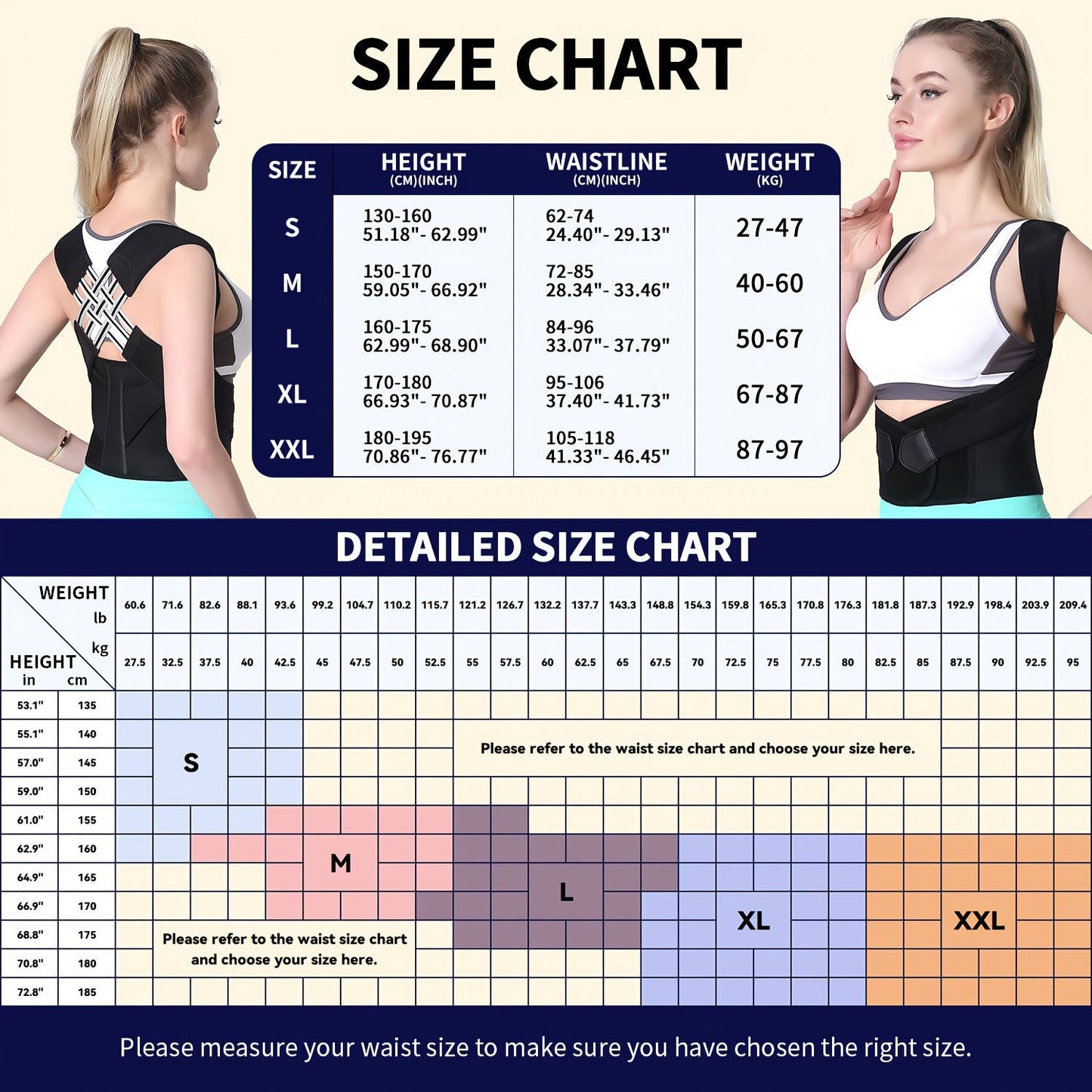 NESLEMY™ ┃Adjustable Back and Shoulder Posture Corrector (Unisex)