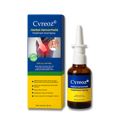 Cvreoz🗽Herbal Hemorrhoid Treatment Anal Spray Pro(⏰ Last 30 Minutes ⏰)