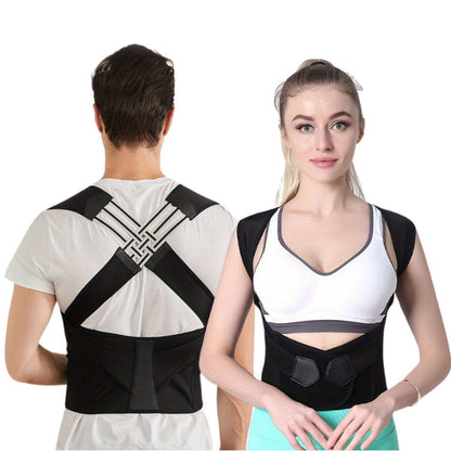 NESLEMY™ ┃Adjustable Back and Shoulder Posture Corrector (Unisex)