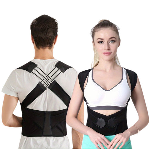 NESLEMY™ ┃Adjustable Back and Shoulder Posture Corrector (Unisex)