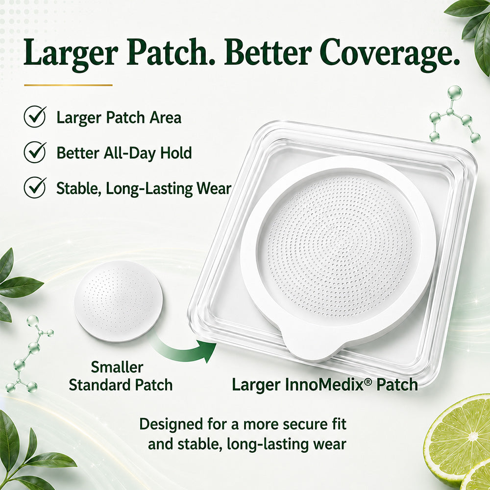 InnoMedix® Moringa Berberine x NAD+ 20-IN-1 Advanced Nano Microneedle Patch( 𝐉𝐮𝐬𝐭 𝐨𝐧𝐜𝐞 𝐚 𝐝𝐚𝐲, 𝐯𝐢𝐬𝐢𝐛𝐥𝐞 𝐜𝐡𝐚𝐧𝐠𝐞𝐬 𝐢𝐧 𝟕 𝐝𝐚𝐲𝐬)（美国英语）